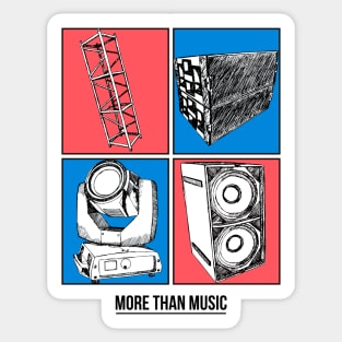 more than music Sticker